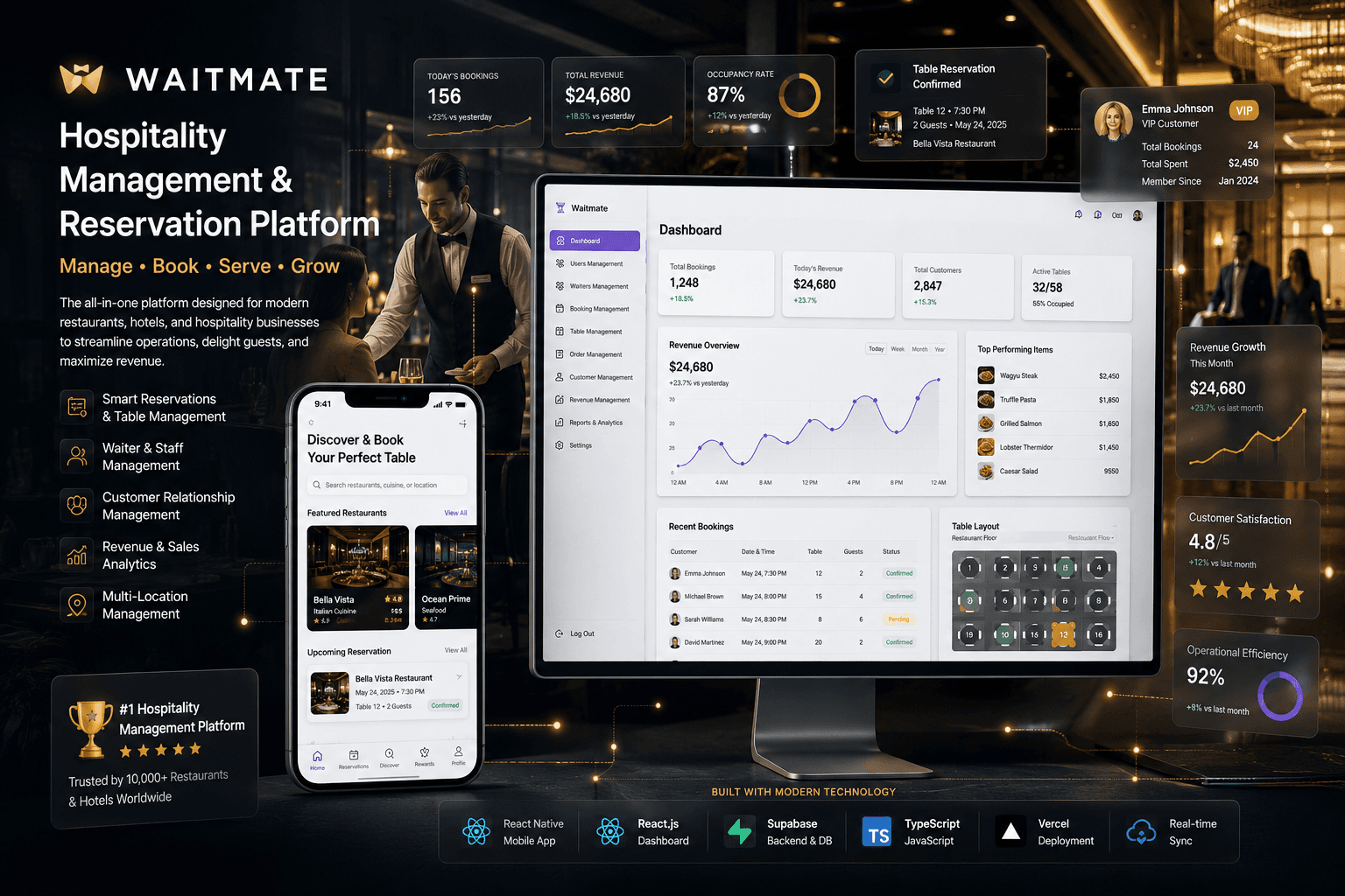 Waitmate Platform